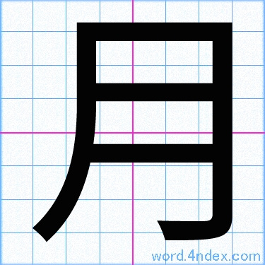 月 名前書き方 漢字 かっこいい月