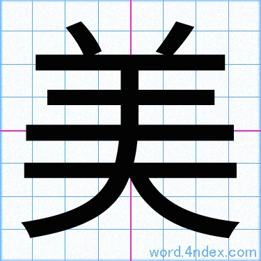 美 名前書き方 漢字 かっこいい美